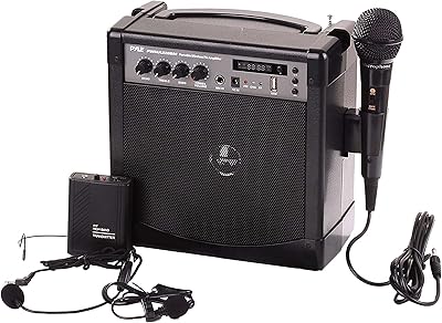 Pyle PWMA220BM Portable PA Speaker System