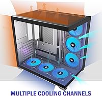 AMANSON H9 ARGB Mid Tower PC Case — image 3