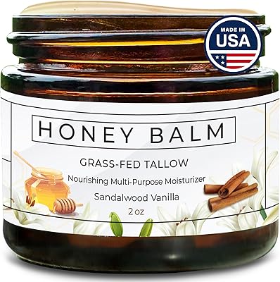 Really Good Blends Tallow and Honey Balm Sandalwood Vanilla 2oz