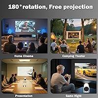 WellSonic HY 300 RPO+ Mini Projector — image 8