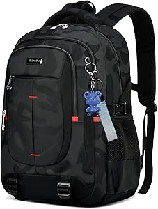 ZHIDOBO Camouflage Backpack for Teens, Fits 15.6-inch Laptop Review