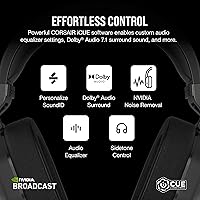 Corsair HS65 Wireless Gaming Headset with Bluetooth — image 7