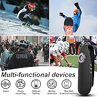 Tkiplay HM82S3 Mini Body Camera with Audio and Video Recording — image 2