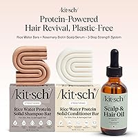 Kitsch Rice Water Shampoo & Conditioner Set with Pre-Wash Scalp Serum — image 2