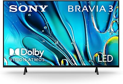 Sony 43-Inch 4K Ultra HD BRAVIA 3 LED Smart TV