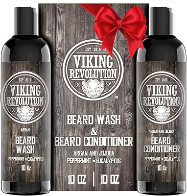 Viking Revolution Beard Shampoo and Conditioner Set 10oz
