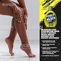 Millennium Tanning Paint it Beyond Black 100 XXX Dark Tanning Lotion 13.5oz — image 3