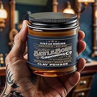 Battle Born Grooming Co Volumizing Hair Clay Pomade, 4 oz — image 6