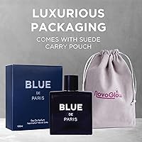 NovoGlow Blue De Paris For Men 3.4oz Eau De Toilette — image 7