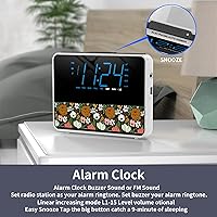 LERSGO HR1901 Bluetooth Alarm Clock Radio — image 5