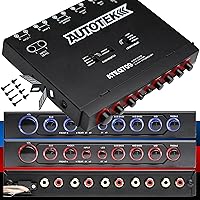 Autotek ATEQ709 4-Band Audio Equalizer with 2-Way Crossover — image 1