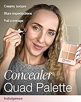 Mineral Fusion Makeup Cream Concealer Eye Palette - Indulgence — image 2