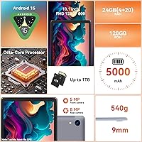 URAO C107 10.1″ Android Tablet, 24GB RAM, 128GB Storage — image 2