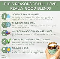 Really Good Blends Whipped Tallow Balm Eucalyptus 2oz — image 3