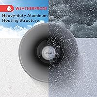 Pyle PHSP101T Indoor/Outdoor PA Horn Speaker 9.7-Inch 20W — image 5