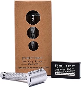 Parker 97R Double Edge Safety Razor with 5 Blades Review