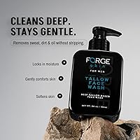Forge Skin Beef Tallow Face Wash for Men 5oz — image 6