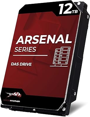Water Panther WP Arsenal 12TB SAS 12Gb/s 7200RPM 3.5-Inch DAS Hard Drive