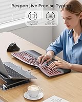 seenda KUW01 7-Color Backlit Wired Ergonomic Keyboard — image 6