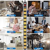 CRST 12 Outlet Heavy Duty Power Strip Surge Protector, 6FT — image 7