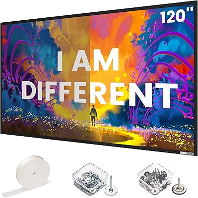 SilverMagic 120-inch Projector Screen