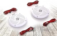 Pyle PLMRS43WL Marine Speakers 4-Inch 2-Way Waterproof with LED Lights — image 5