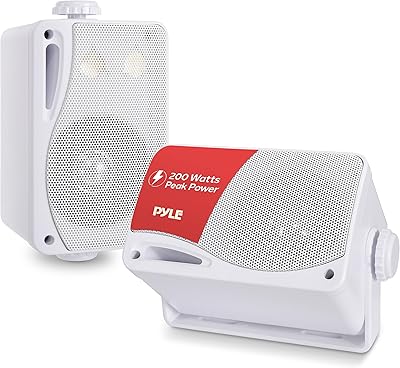Pyle PLMR24 3-Way Indoor & Outdoor Speaker System