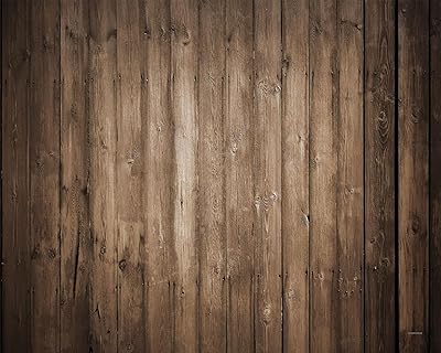 Kate Photography Floor Mat 5x4ft Brown Wood