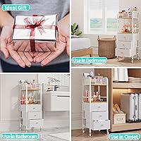 HapiRm Rolling Makeup Cart Organizer — image 8