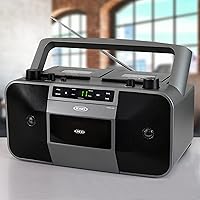 Jensen MCR-1500 Portable Stereo CD Player and Dual-Deck Cassette Player/Recorder — image 5