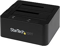 StarTech Dual-Bay USB 3.0 / eSATA to SATA Hard Drive Docking Station — image 1