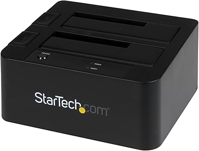 StarTech Dual-Bay USB 3.0 / eSATA to SATA Hard Drive Docking Station