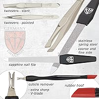 3 Swords Germany 12-Piece Manicure Pedicure Grooming Kit — image 5