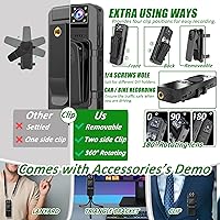 KSADBOSSBO H82 4K Body Camera — image 4