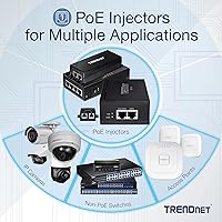 TRENDnet TPE-147GI 65W 4-Port Gigabit PoE+ Injector — image 4