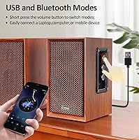 Cinnkeyi C5201 Bluetooth Bookshelf Speakers — image 4