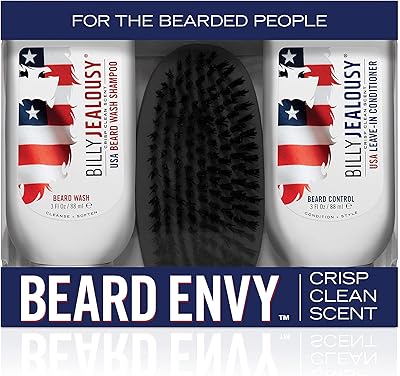Billy Jealousy Beard Envy Facial Hair Refining Kit
