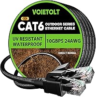 VOIETOLT Cat 6 Outdoor Ethernet Cable 125ft — image 1