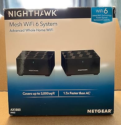 NETGEAR Nighthawk MK62 Mesh WiFi 6 System