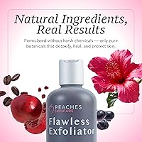 Peaches Vegan Face Exfoliator Scrub 8 oz — image 4