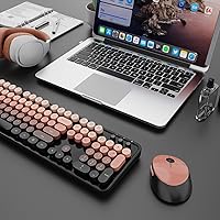 SkyGive Aurora Red Wireless Keyboard and Mouse Combo — image 9