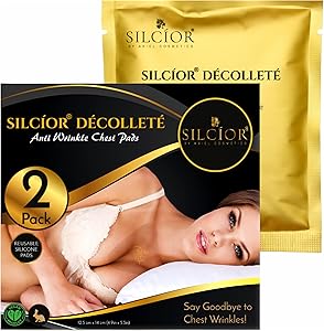 SILCIOR 2 Pack Silicone Chest Wrinkle Pads Review