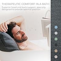 BADESOFA Luxury Bath Pillow S - Charcoal — image 2
