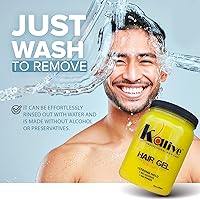 KALIVE Men's Hair Styling Gel 64 oz — image 5