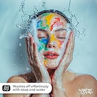 Splashes & Spills Water Activated UV Black Light Face and Body Paint - 6 Color Pack — image 7