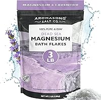 Aromasong RAW Magnesium Bath Flakes with Lavender, 3 LB — image 9