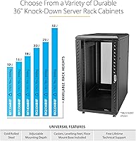 StarTech 4-Post 15U Server Rack Cabinet — image 5