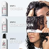 Love Ur Curls Fragrance Free Curly Shampoo & Conditioner Set 200mL — image 4