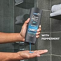 Dove Men+Care Post-Workout 3-IN-1 Body + Face + Hair Wash with Peppermint, 18 oz (4 Count) — image 5
