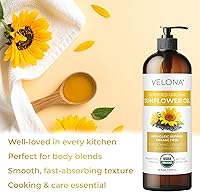 Velona USDA Certified Organic Sunflower Oil 32 Fl Oz — image 5